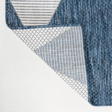 Odette Modern Geometric Abstract Two-tone Indoor/Outdoor Area Rug